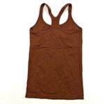Lululemon  Ebb To Street Tank Top Brown Shelf Bra No Padding Photo 1