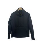 Athleta NWOT  Women’s Elevation Jacquard Quilted Pullover in Black Size XS Photo 6