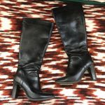 Black Subversive manmade leather knee Photo 2