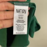 Nation Ltd  Verdant Green Crewneck Cap Sleeves T-Shirt Mini Dress Size Small Photo 5