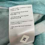 ESCADA SPORT Jacket Womens Large Athleisure Tie Dye Lightweight Silk Hooded Luxe Blue Photo 9