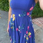 Old Navy  royal blue floral mini dress Photo 2