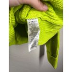 French Connection NWT Womens Neon Green Sweater Sz S Oversized Boxy Gorpcore Photo 4