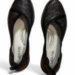 Jambu Hi black leather‎ ballet flats Photo 0