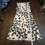 Tommy Hilfiger  Sz 8 Woman's Light Pink/Navy Floral Sleeveless Lined Career Dress Photo 10