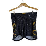 Yoga Democracy Movement Shorts XL Black Fortune Teller Stars Workout Gym Train Photo 0