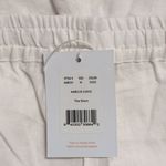 ANDIE NWT The Short White Elastic Waist Drawstring Side Pockets Casual Shorts M Photo 7