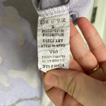 EUC Venti6 women’s light purple silver shimmer knit v Photo 3