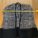 O'Neill O’neill oversized black and cream patterned Beach coverup Photo 1