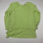 Anthropologie Eri + Ali Womens Sweater Solid Green Size XS Long Sleeve Pullover Photo 1