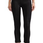 David Lerner microsuede navy blue pants, pull up elastic waist, navy blue, sz M Photo 1