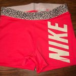 Nike Pink Spandex with Cheetah Print Waist Line Photo 0