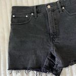 Madewell  Black High-Rise Denim Women Shorts Photo 1