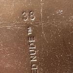 United Nude Heels Ankle Boots Leather Pin Belt Closed Toe Buckle Strap Black 7.5 Photo 6