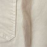 Mother Denim Anthropologie Undercover Cargo Sneak Jeans in Cream Puffs Size 25 White Photo 9