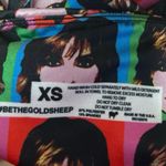 Goldsheep Lisa Rinna Multicolor Face Print Pop Art Skinny Yoga Leggings Pants XS Photo 5