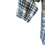 Madewell  Plaid Artiste Tassel Tunic Mini Dress Size‎ Small Light Flannel Pockets Photo 4