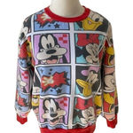 Disney EUC‎ Mickey and Friends Sweatshirt, M Photo 0