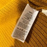 Madewell Nolan Ribbed Open Front Cardigan Sweater in Egyptian Gold Small Photo 5