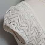 American Eagle AEO metallic pointelle crochet sweater dress size small Photo 1