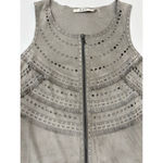 Women's ost Long Vest, Size XS, Gray Photo 3