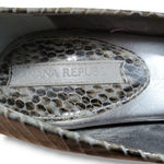 Banana Republic Shoes Size 7 M Leather High Heel Shoes Pumps Stiletto Snake Skin Print Photo 8