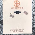 Giani Bernini  Sterling Silver Cubic Zirconia Stud Earrings 5mm Reg $35 Photo 1