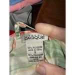 Cacique Floral Satin Chemise Nightgown with Lace Detail Photo 3