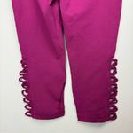 NWT Livi Active Sz 14/16 High Rise Stretch Crop Leggings Capri Pink Berry Photo 14