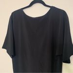 Lucy Black Dolman Sleeve Dress Size Small FLAW Photo 2