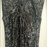 Show Me Your Mumu  Kitty Catsuit in Midnight Glitz fully sequined size small NWT Photo 5