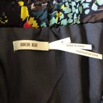 Urban Outfitters  Chiffon Pleated Skirt Size M Blue Floral High Low Hem Photo 4