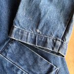 Vintage 100% Cotton Blue Denim Chore Jacket Size M Photo 2