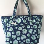 Floral Lunch Tote Blue Photo 3