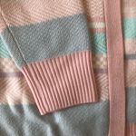 Pink Lily  Pastel Striped Cardigan Photo 6