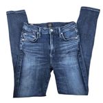 Citizens of Humanity ROCKET HIGH RISE SKINNY Blue Jeans Size 25 Petite $238 Photo 1
