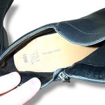 Time and Tru Black Faux Leather Side Zip Memory Foam Ankle Booties Sz 10 W Photo 4