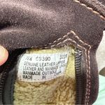 Timberland  Y2K Moorland Hollace Tall Brown Suede Lace-Up Boots Sherpa Lined 7.5M Photo 14