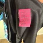 Betsey Johnson Black Floral Cap Sleeve Sheath Dress Photo 7