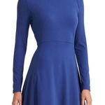 Athleta Women Size XS Cozy Up Indigo long sleeves modest dress Photo 0