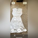 Rails  Ashlyn Stripe Linen Blend‎ Midi Dress, Medium, White Photo 11