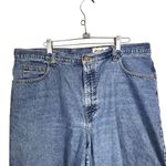 Eddie Bauer Sz 18 Mom High Waist Denim Jean Shorts 100% Cotton Y2K Vintage 90s Photo 1