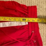 Danielle Guizio‎ red nylon sweatpants RARE Photo 7
