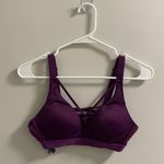 Victoria Sport Magenta Strappy Mesh Sports Bra Photo 0