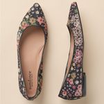 Sundance New! Black Floral Marais Flats, 5.5 US / 36 EU Photo 1