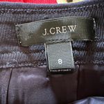 J.Crew | Navy Blue Twill Nautical Mini Skirt with Gold Anchor Buttons Size.8 Photo 3