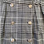 ZARA TRF Gray Double Breasted Plaid Collection - M EUC Photo 7