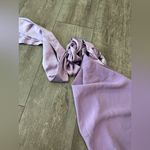 SAU LEE Chic Satin Halter Mini Dress in Lavender Purple Size 10 Photo 13