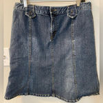 Mossimo size 14 denim midi skirt. 90’s. A Photo 0