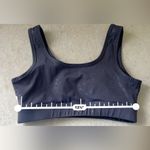 Zyia Active Animal Print Blue Iridescent Sports Bra Size M Photo 3